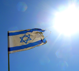 israelflag, cc Flickr,, Justin Laberge, modified, https://creativecommons.org/licenses/by/2.0/