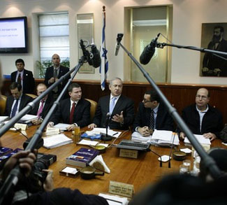 Israeli Cabinet Meeting 23 January 2011