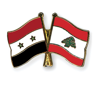 Syrian Flag, Lebanese Flag