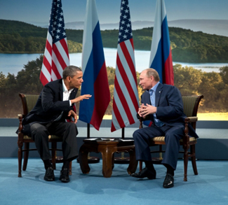 US President Obama and Russian President Putin