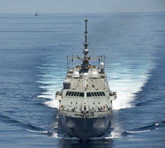 Littoral Combat Ship USS Fort Worth (LCS 3), cc Flickr Naval Surface Warriors