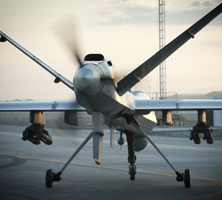 US-Made reaper drone.