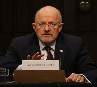 Director Clapper, cc Flickr Medill DC, https://creativecommons.org/licenses/by/2.0/